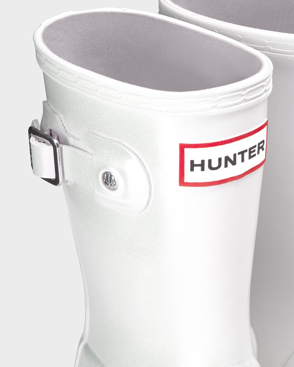 Hunter Niños Original Little Nebula - Botas de Lluvia Plateadas - 950-URTVOZ